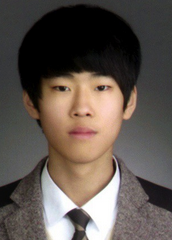 Choi Deok-Ha posing for 11th grade photo at Danwon High School