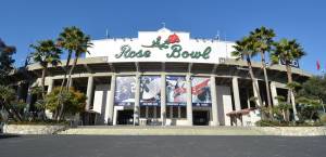 entrance to Rose Bowl stadium