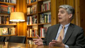 Dr. Gregory Fenves in his office at University of Texas