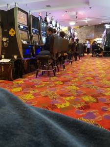 slot machine players at Kangwon Land Casino