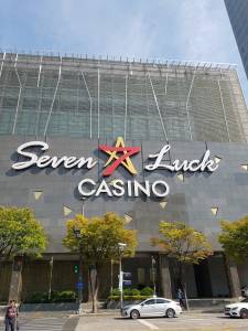 exterior of Lucky Seven Casino in Seoul