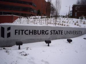 entrance to Fitchburg State University