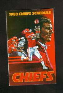 1983 Kansas City Chiefs media guide
