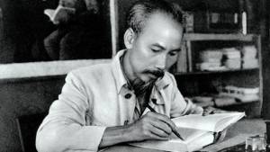Ho Chi Minh writing