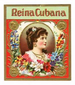 Reina Cubana cigar box
