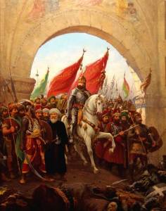 Mehmet II enters Constantinople in 1453