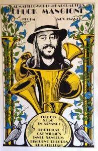 Chuck Mangione poster, Armadillo WHQ