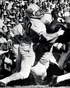Tommy Nobis during Texas football career