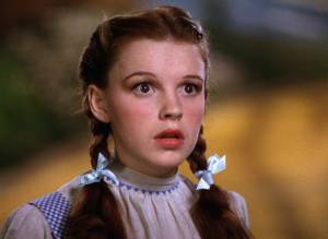 Judy Garland in Wizard of Oz