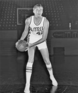 David Miller in SMU basketball uniform