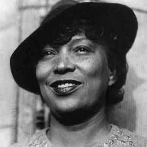 Zora Neale Hurston in tilted cap