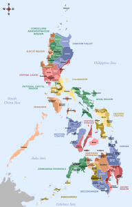 map of the Philippines