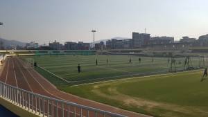 Gyeonggi Gwangju city stadium, Jan. 2020