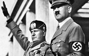 Mussolini and Hitler