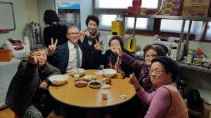 meal after church, Gyeonggi Gwangju, Jan. 2020