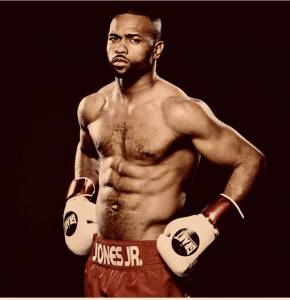 Roy Jones as a pro boxer.