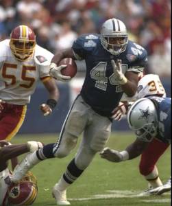 Lincoln Coleman of Dallas Cowboys against Redskins