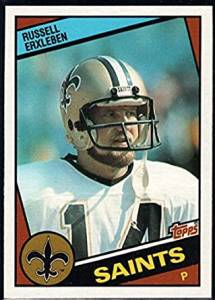 Russell Erxleben football card