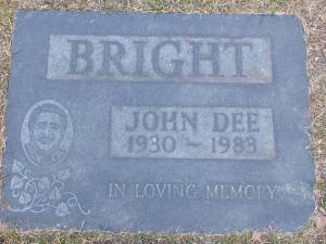 Johnny Bright's grave